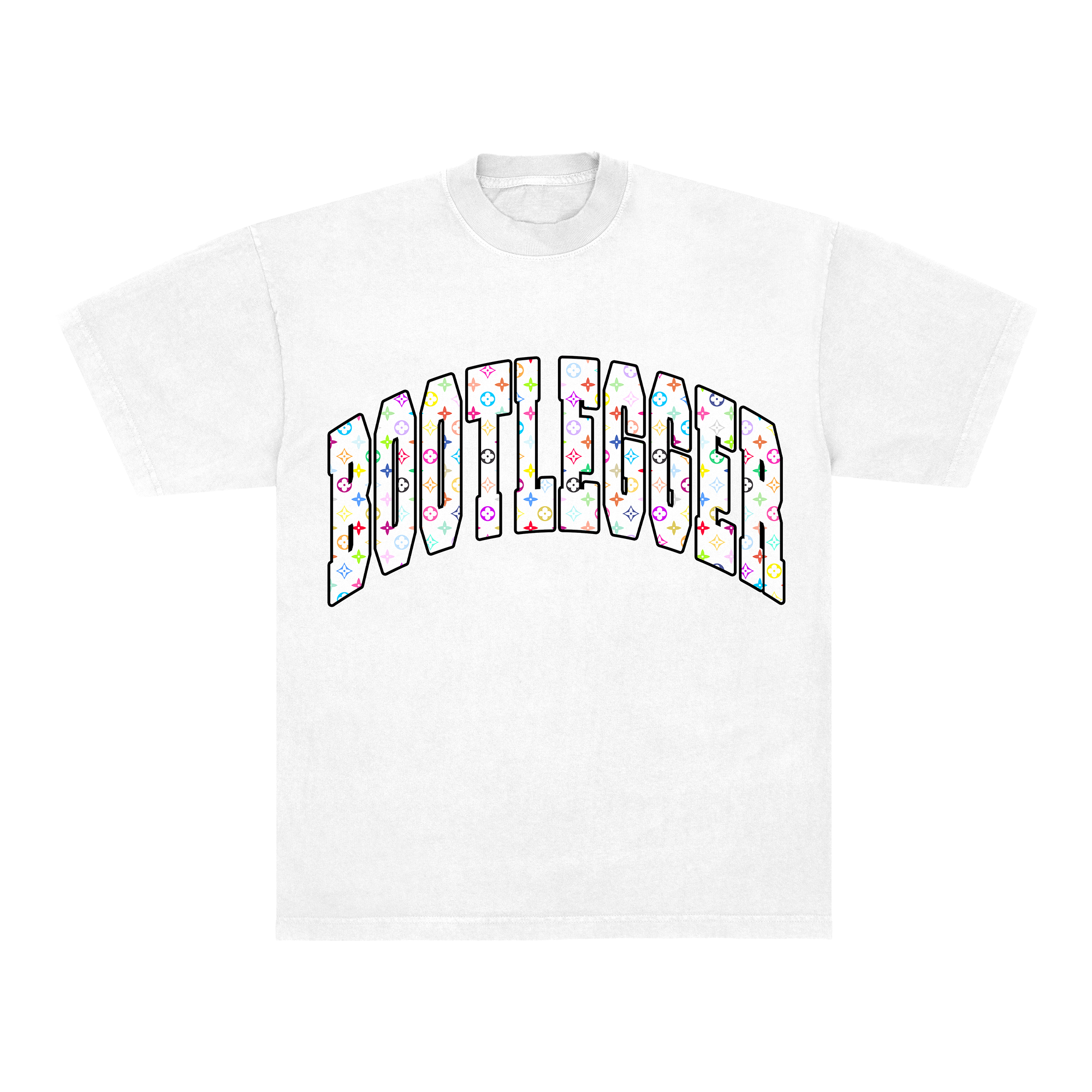 BOOTLEGGER CHARM TEE - WHITE