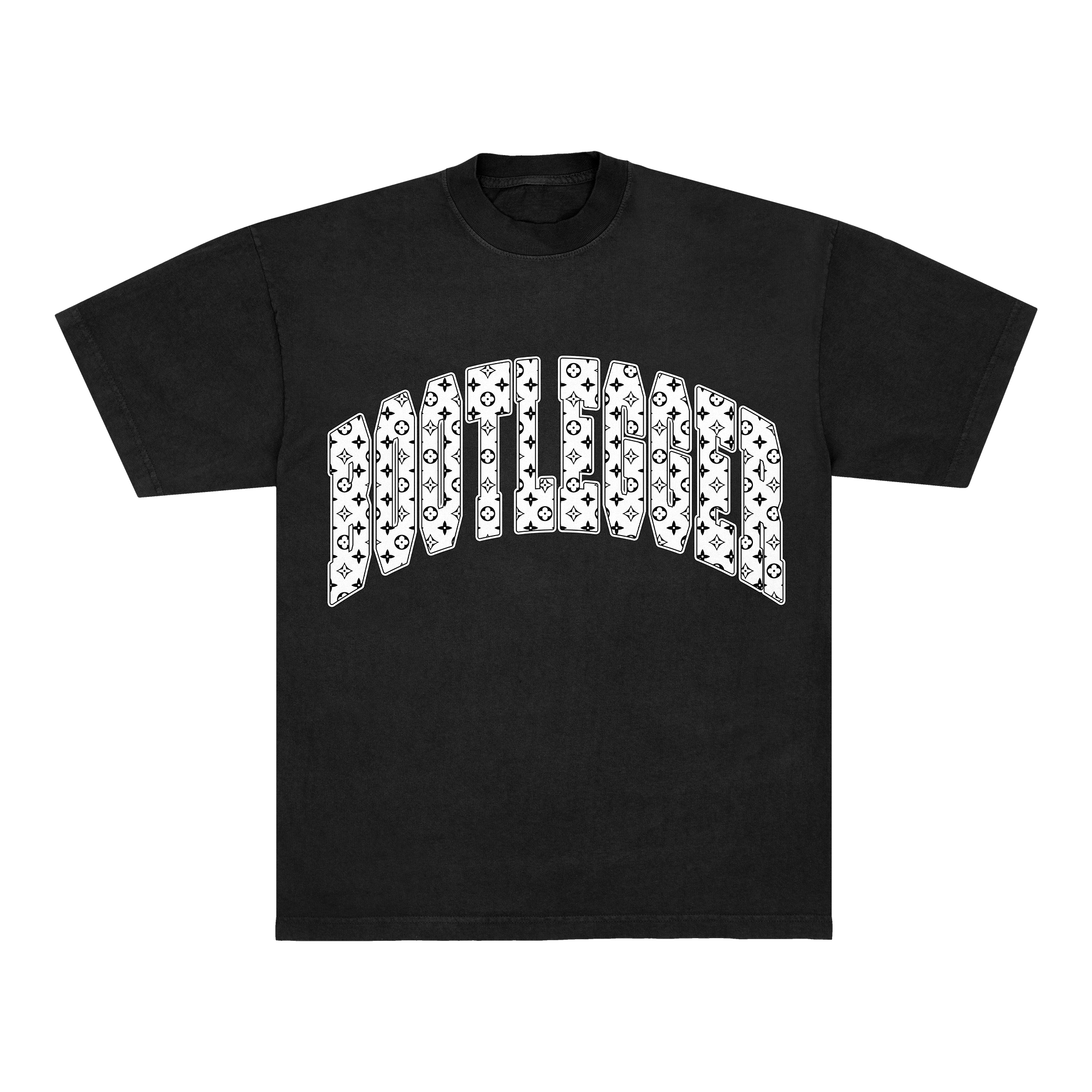 BOOTLEGGER CHARM TEE - BLACK