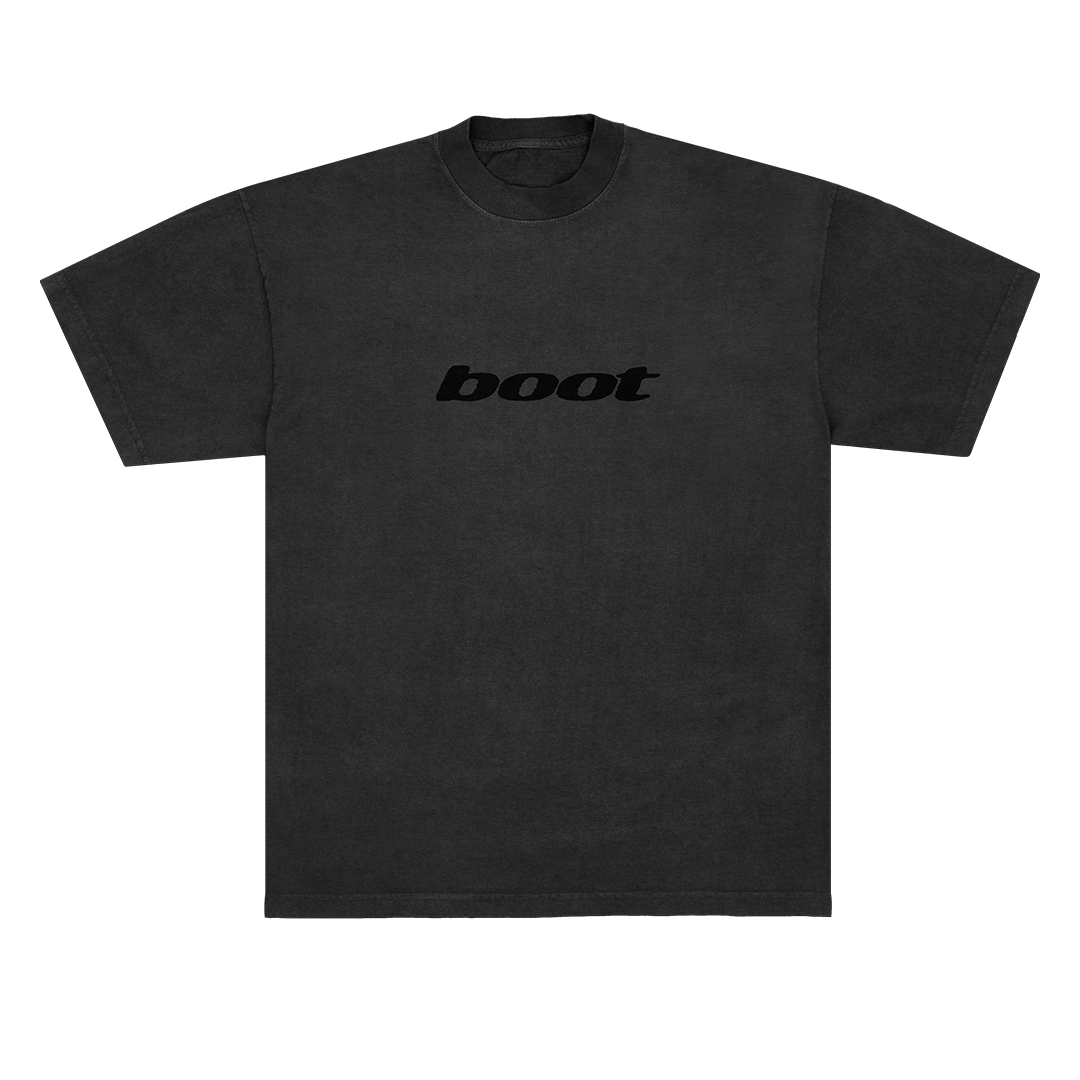 BOOT TEE - VINTAGE BLACK