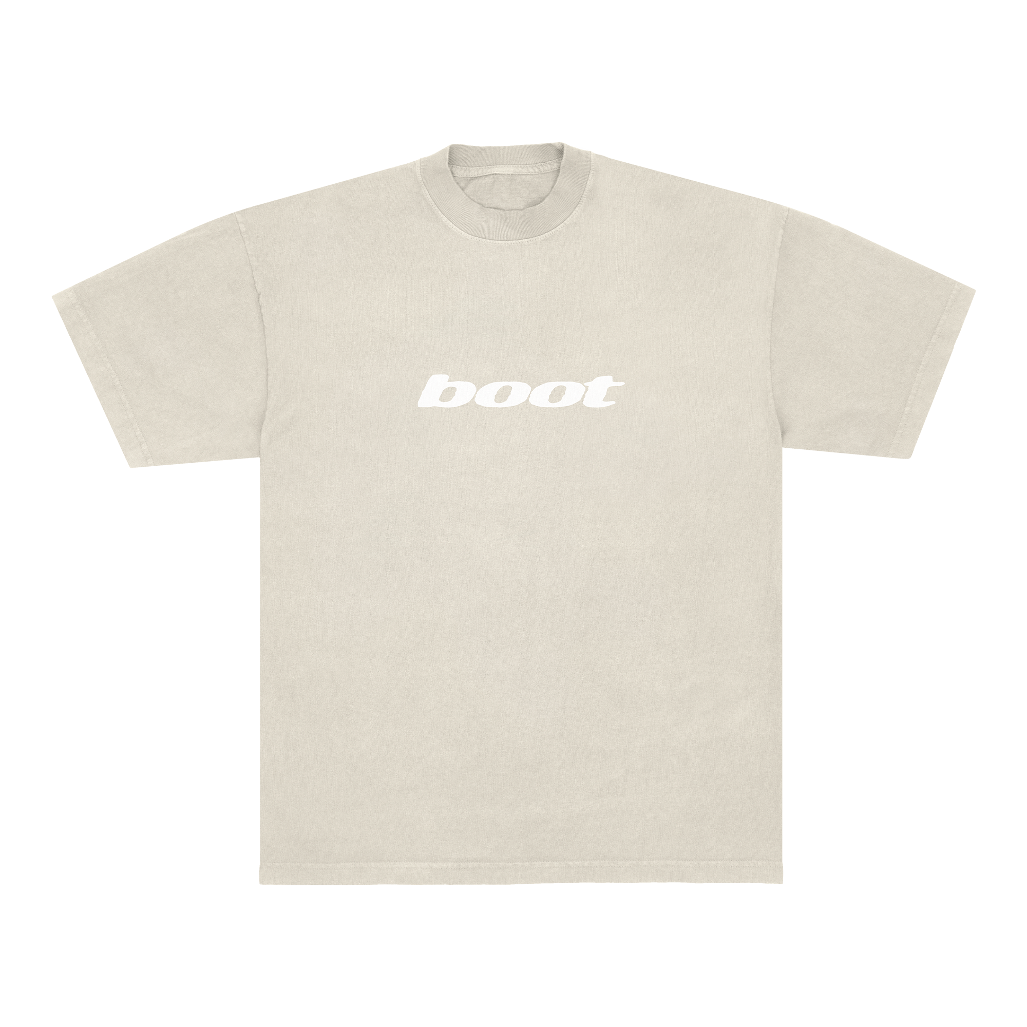 BOOT TEE - CREME