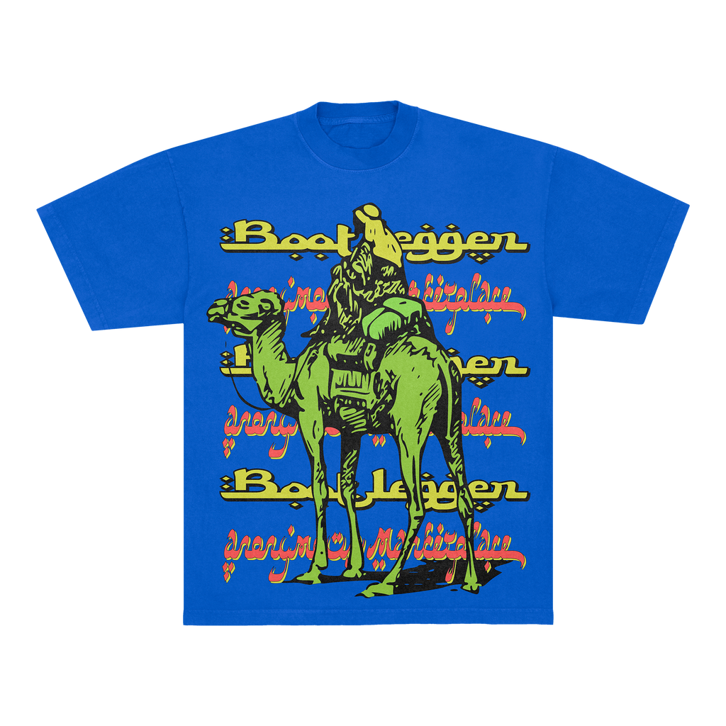 CAMEL TEE - BLUE