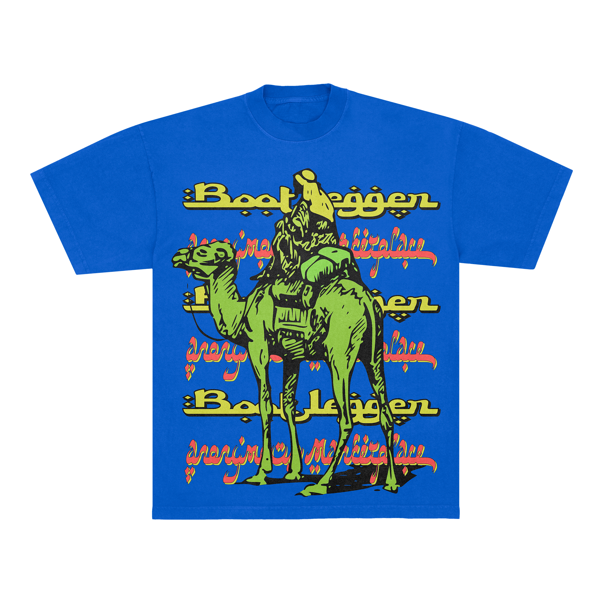 CAMEL TEE - BLUE