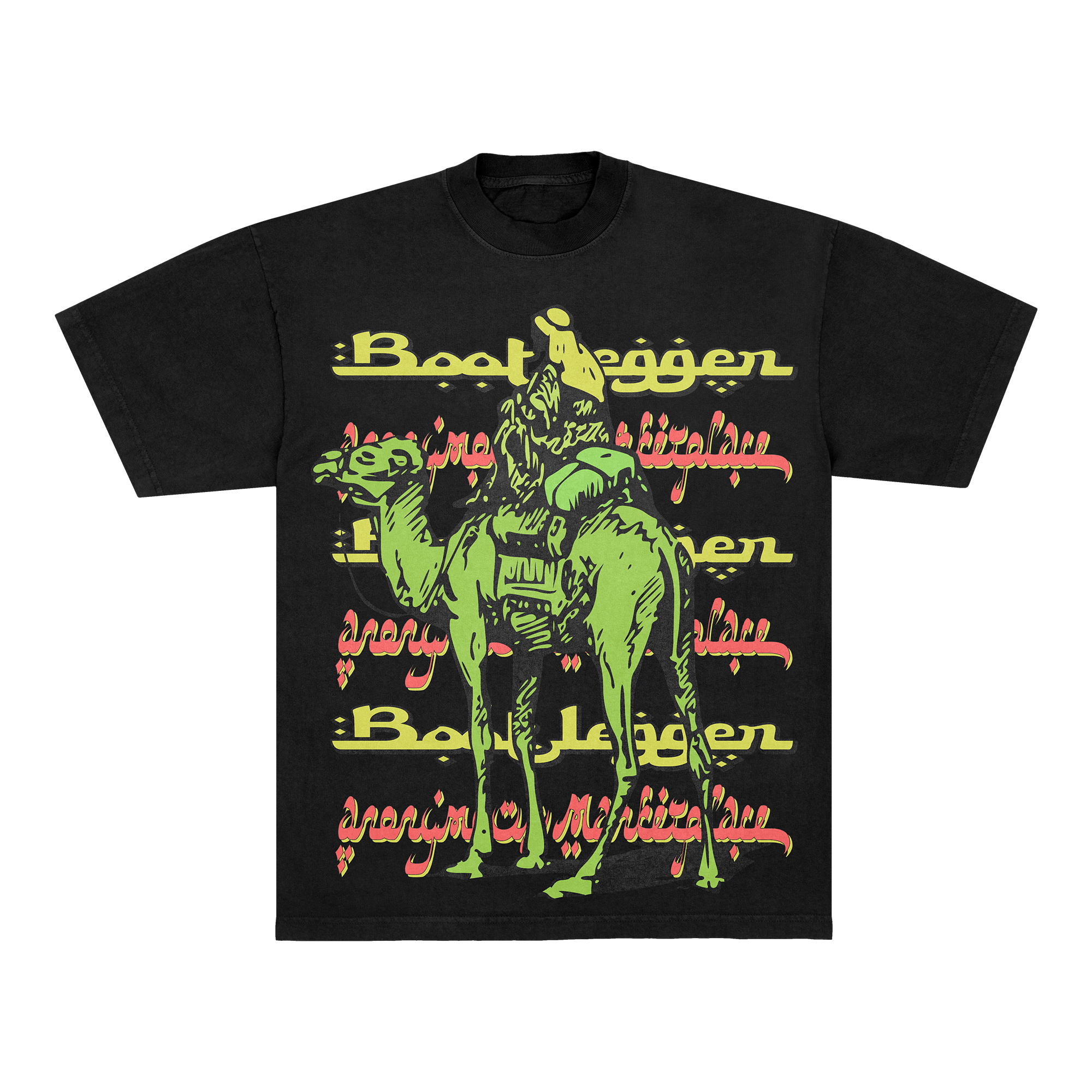 CAMEL TEE - BLACK