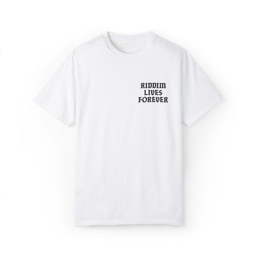 RIDDIM LIVES FOREVER TEE WHITE