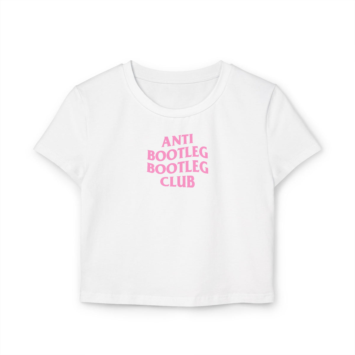 ANTI BOOT BOOT CLUB BABY TEE WHITE