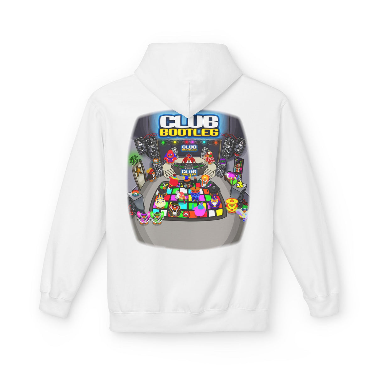 CLUB BOOT HOODIE WHITE