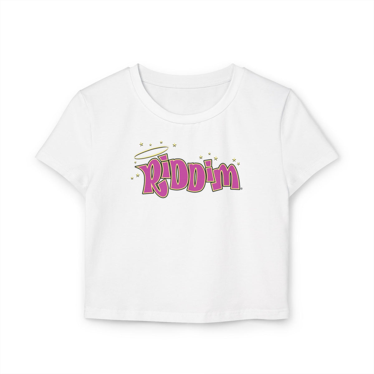 BRATZ RIDDIM BABY TEE WHITE