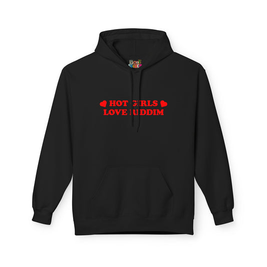 HOT GIRLS LOVE RIDDIM HOODIE BLACK