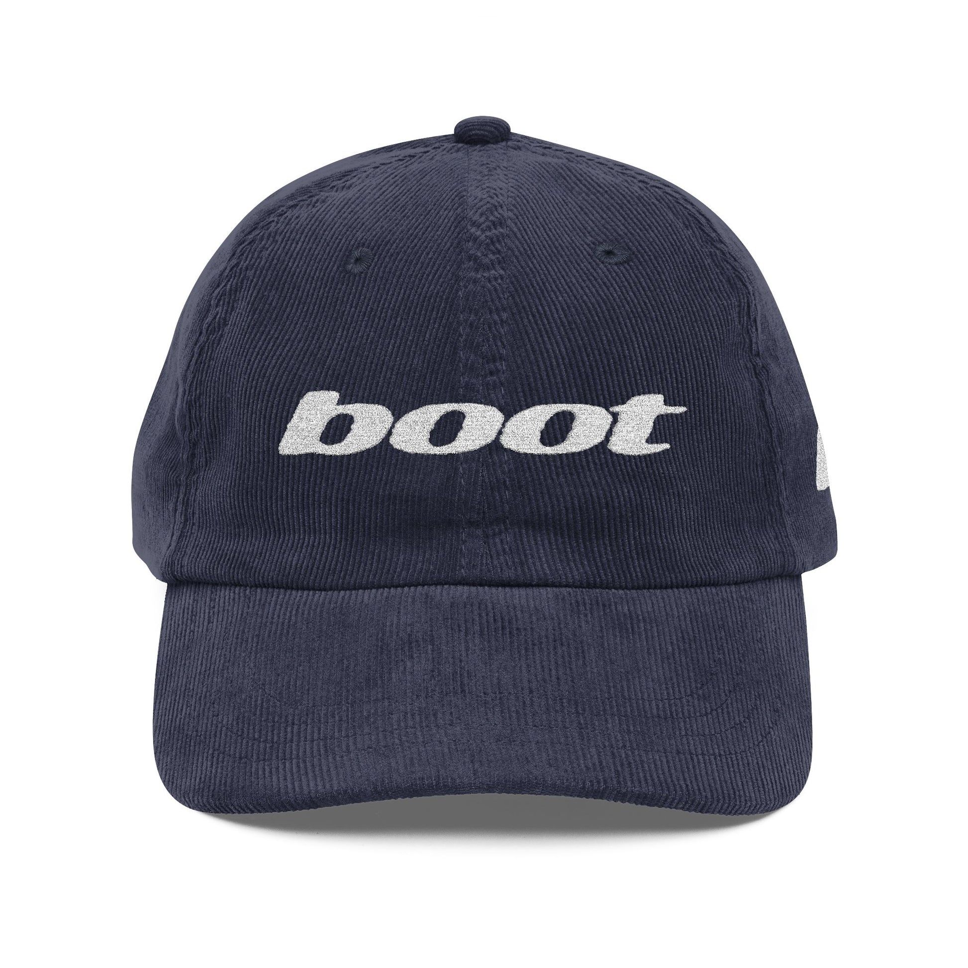 BOOT CORDUROY HAT - NAVY