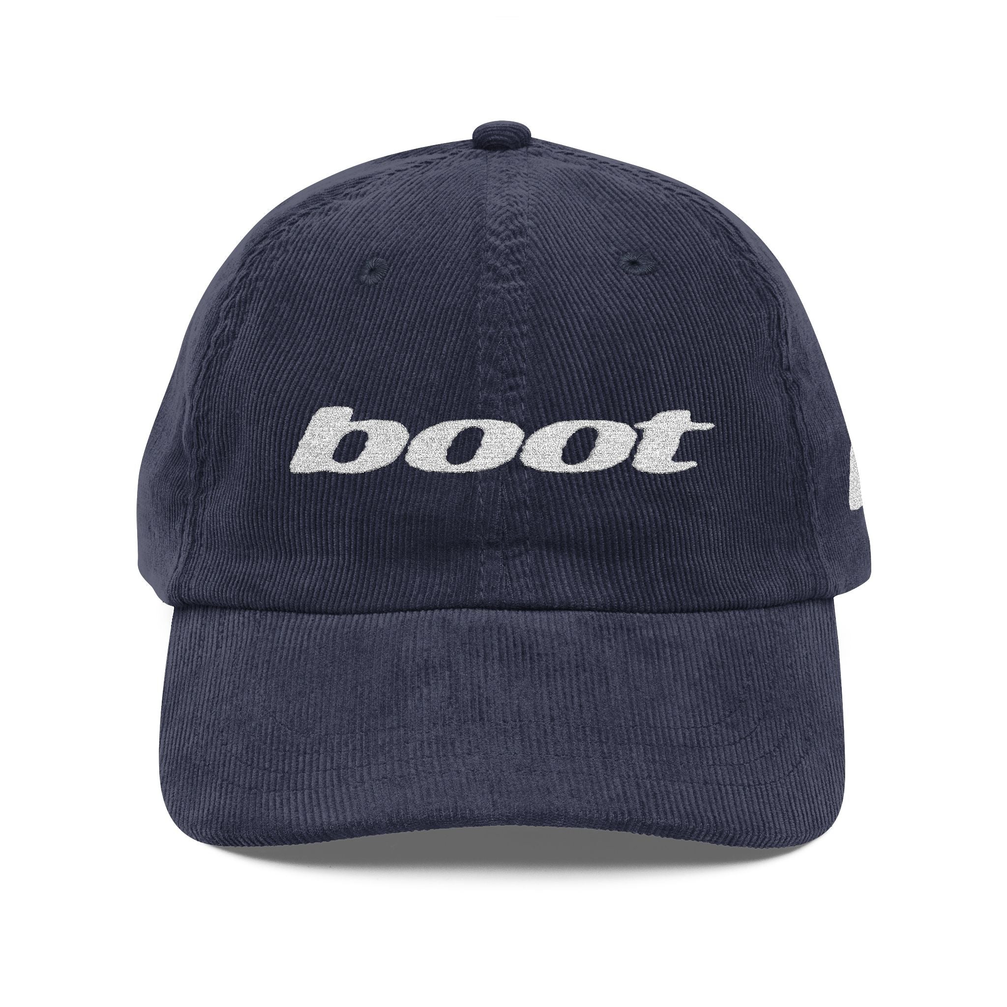 BOOT CORDUROY HAT - NAVY