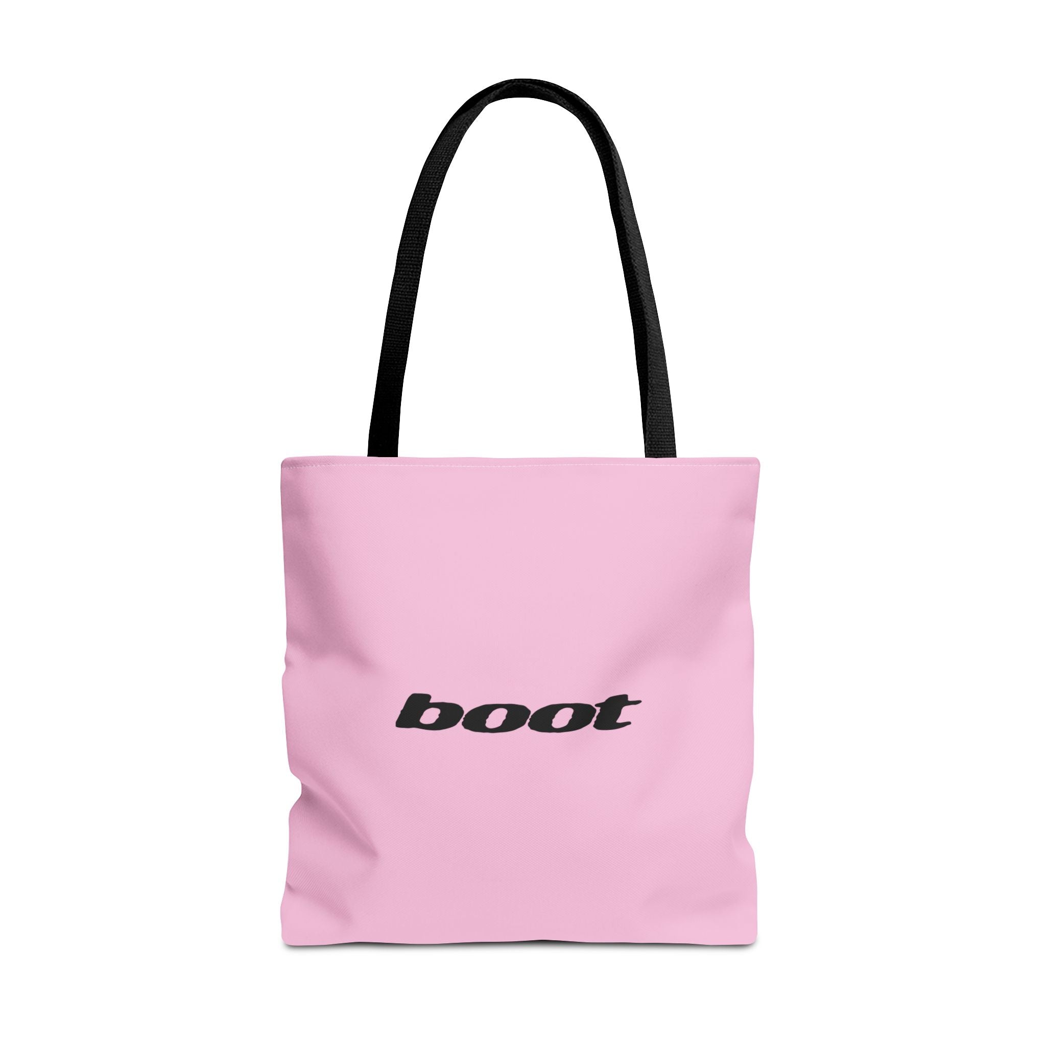 BOOT TOTE BAG - PINK