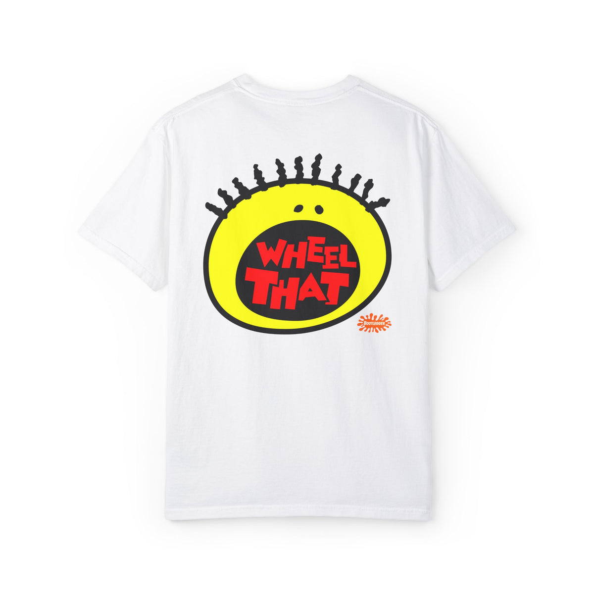 WHEEL THAT TEE [YELLOW/BLACK] WHITE