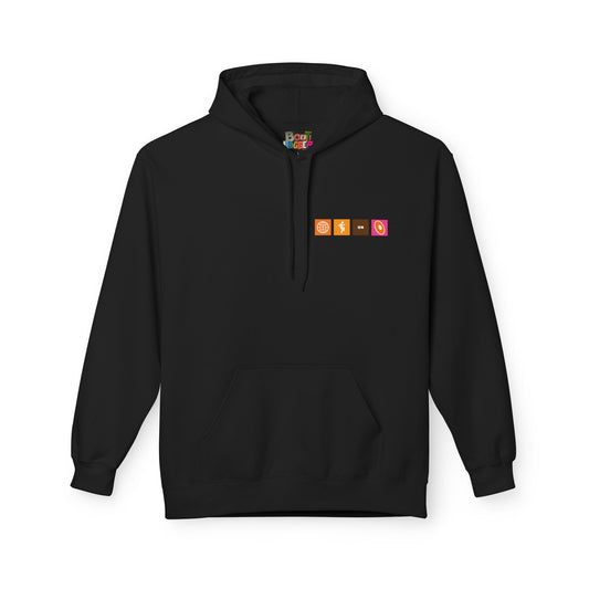 DUNKIN DUBPLATES HOODIE BLACK