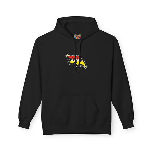 B.L. HOODIE [RED] BLACK