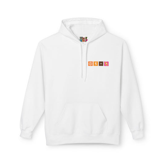 DUNKIN DUBPLATES HOODIE WHITE