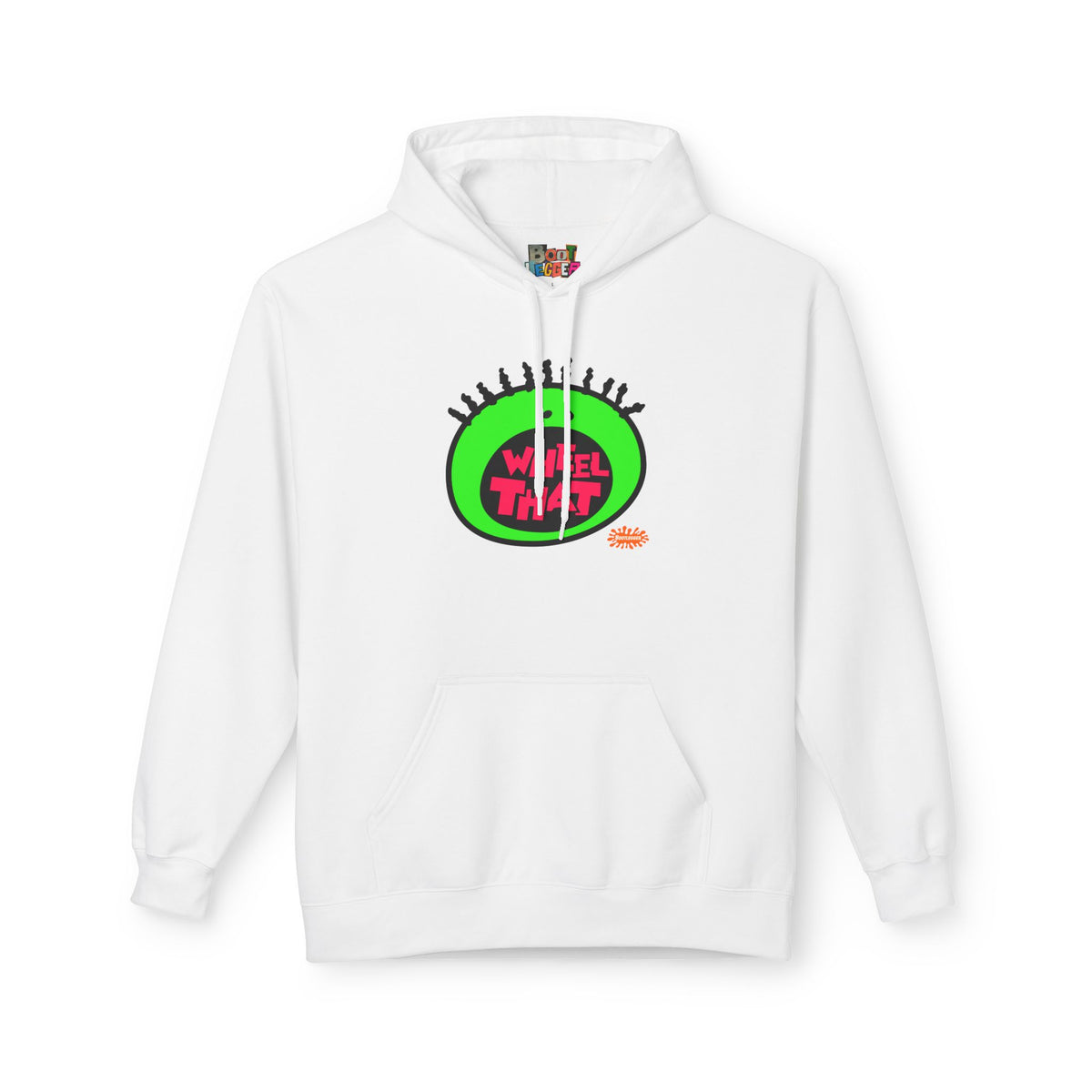 WHEEL THAT HOODIE [GREEN/BLACK] WHITE