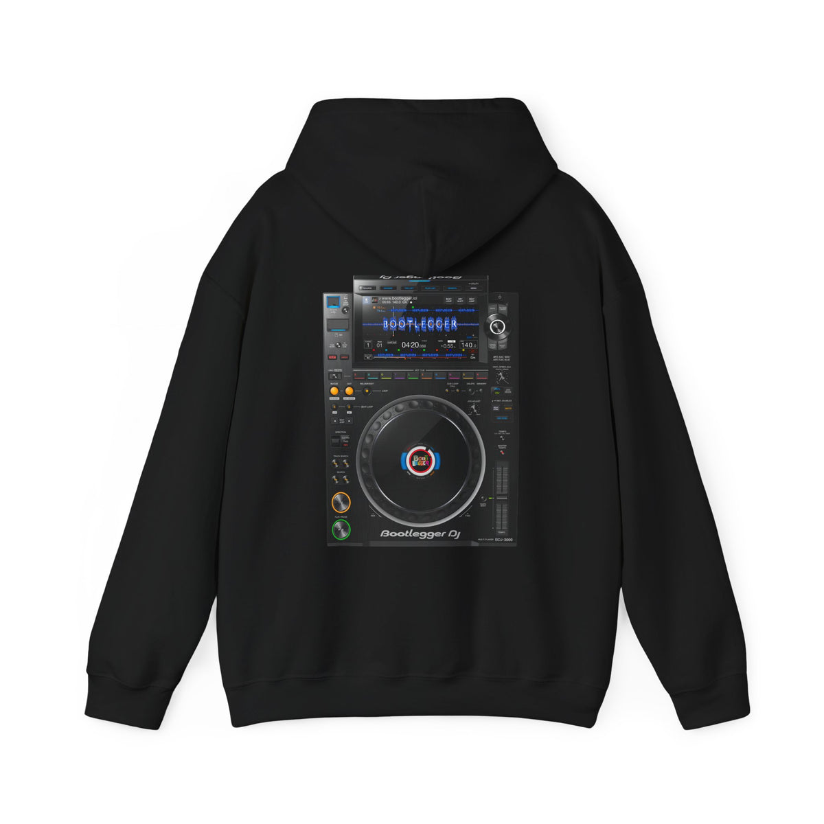 CDJ-3000 HOODIE BLACK