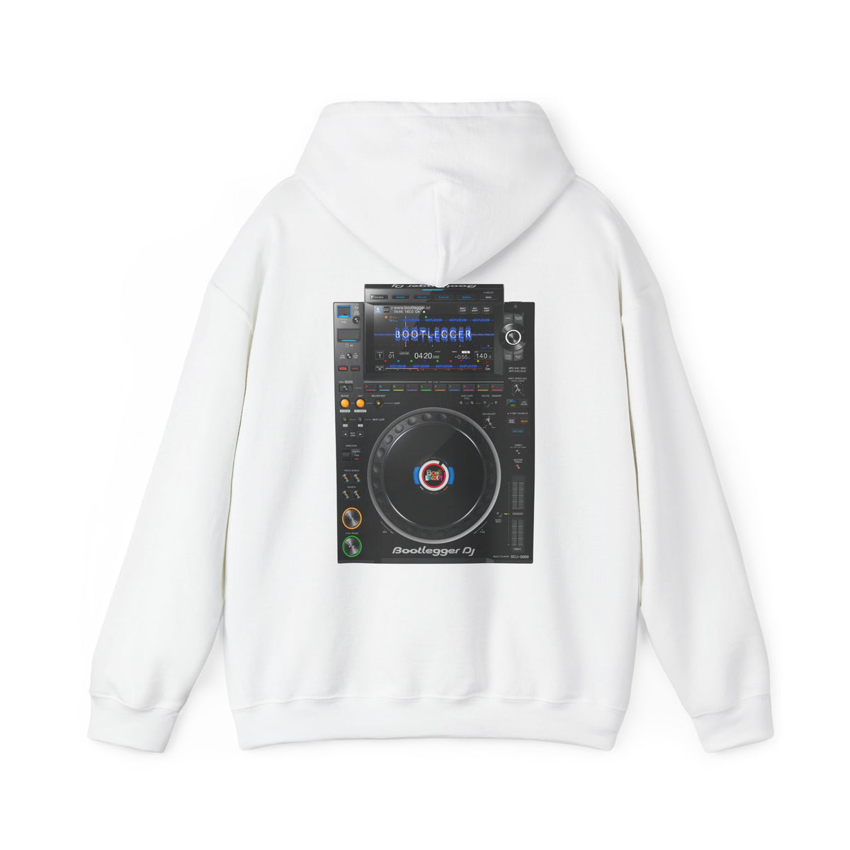 CDJ-3000 HOODIE WHITE