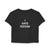 I HATE RIDDIM BABY TEE BLACK