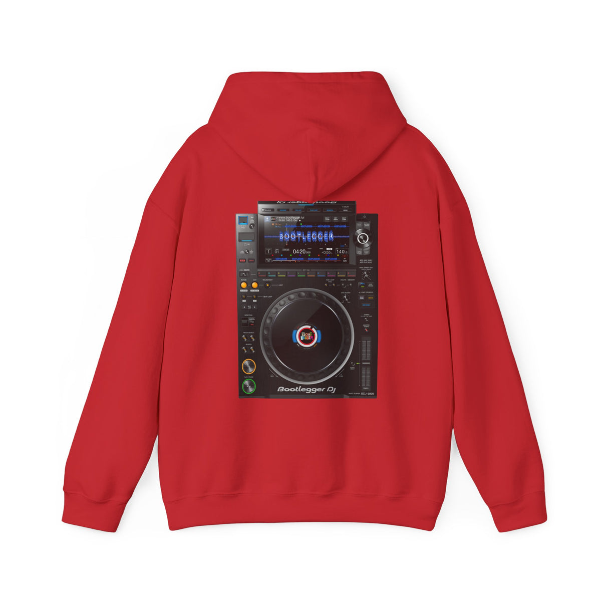 CDJ-3000 HOODIE RED