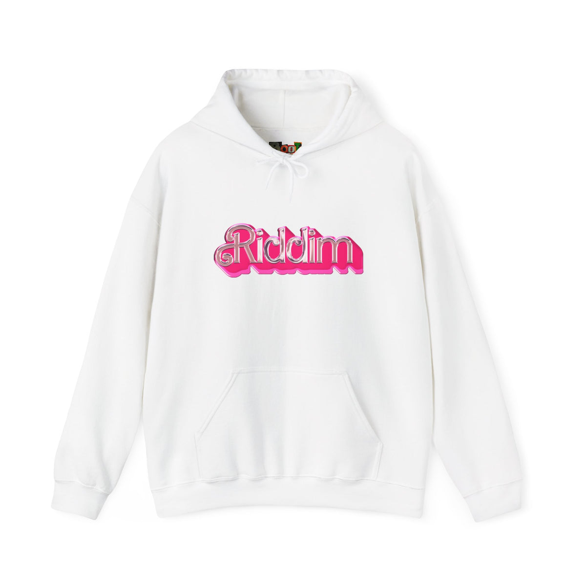 BARBIE RIDDIM HOODIE WHITE