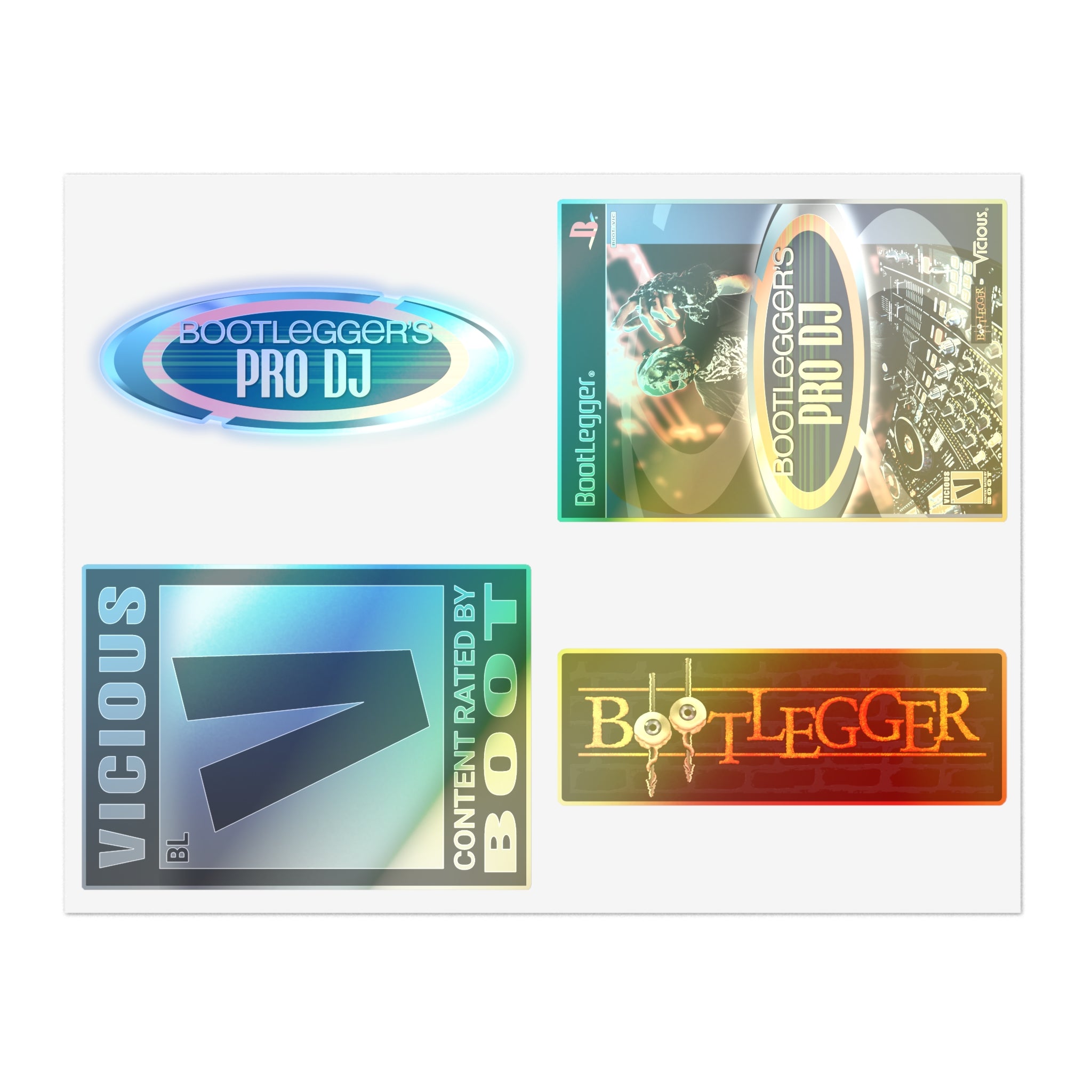 PRO DJ STICKER SHEET [LARGE]
