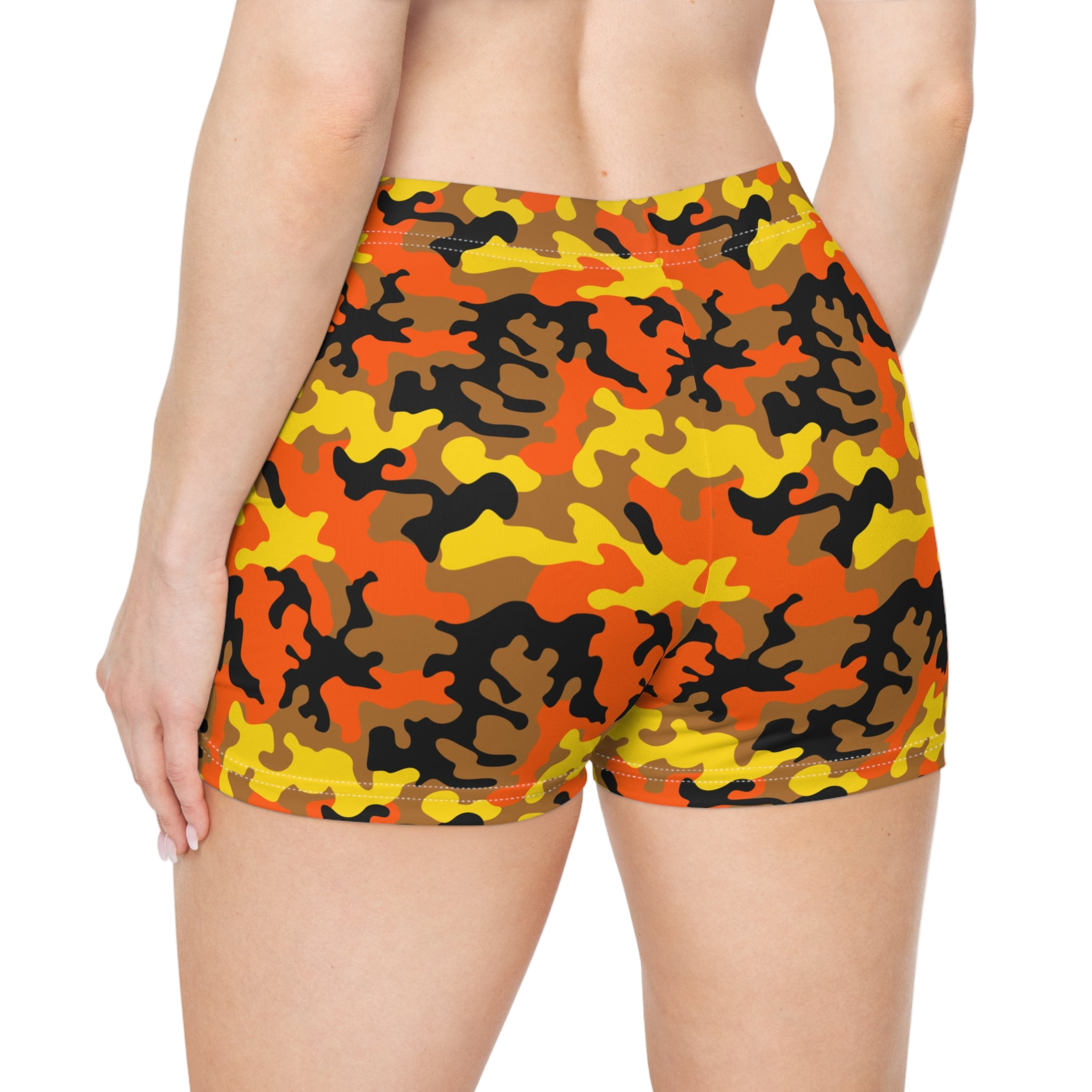 FALL CAMO WOMENS SHORTS