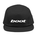 BOOT 5 PANEL HAT - BLACK