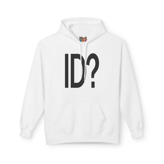 ID? HOODIE WHITE