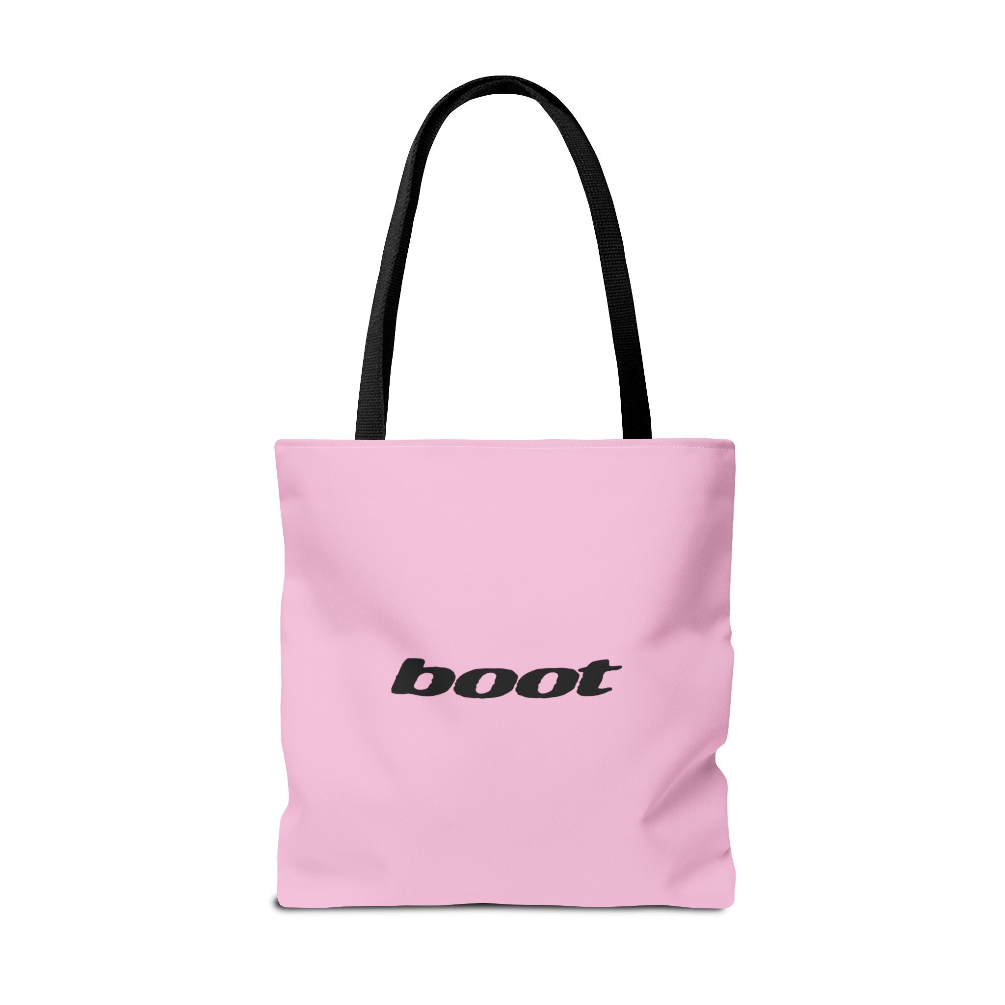 BOOT TOTE BAG - PINK
