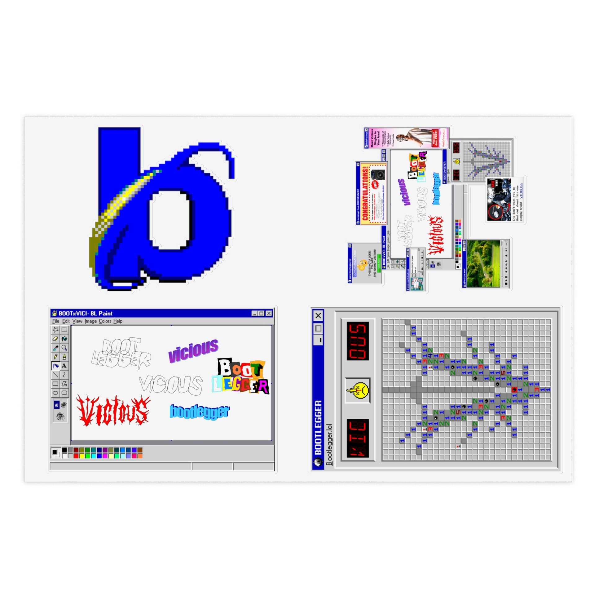 POP-UP STICKER SHEET [SMALL]