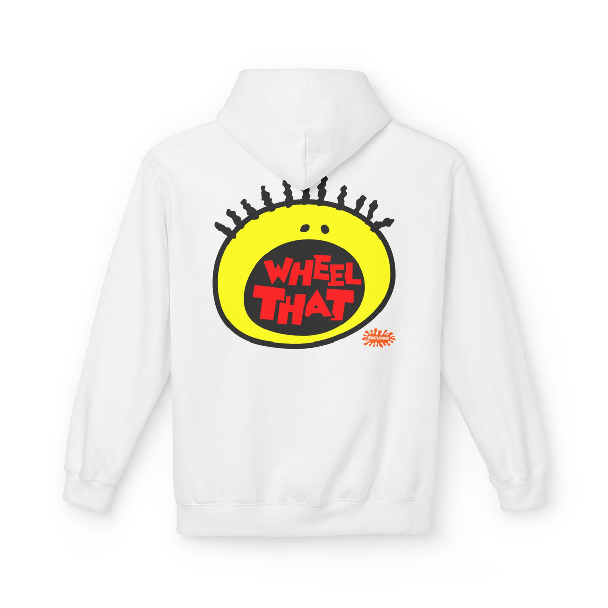 WHEEL THAT HOODIE [YELLOW/BLACK] WHITE