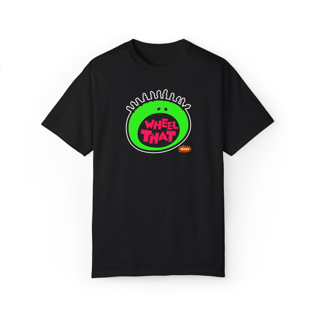 WHEEL THAT TEE [GREEN/BLACK] BLACK