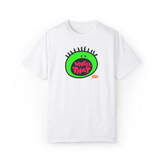 WHEEL THAT TEE [GREEN/BLACK] WHITE