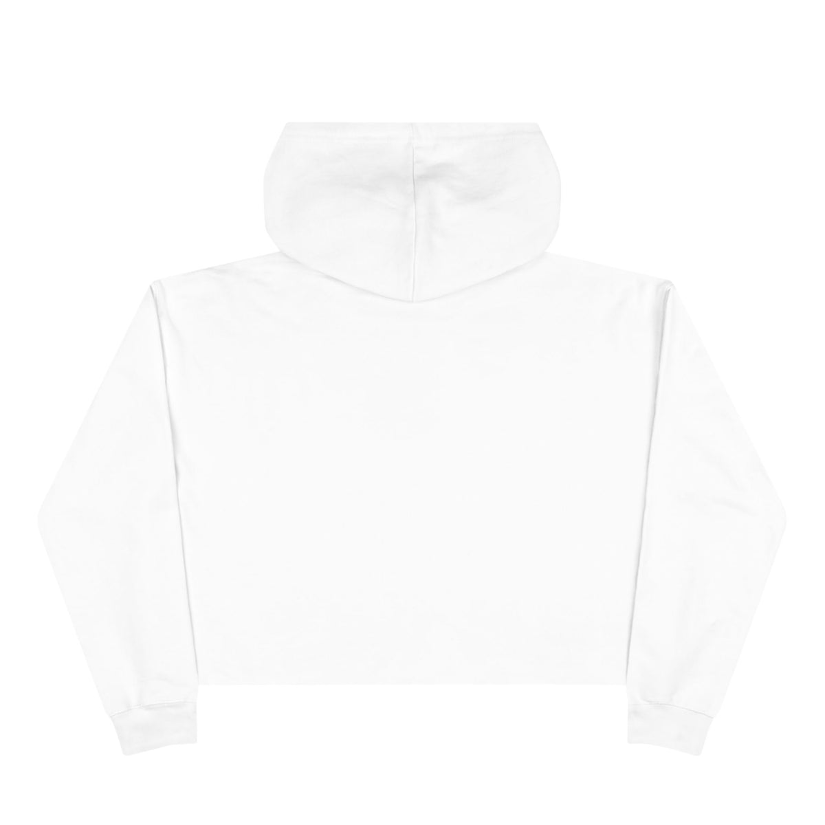 BRATZ RIDDIM CROP HOODIE WHITE