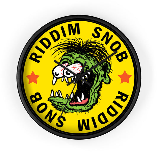 RIDDIM SNOB WALL CLOCK