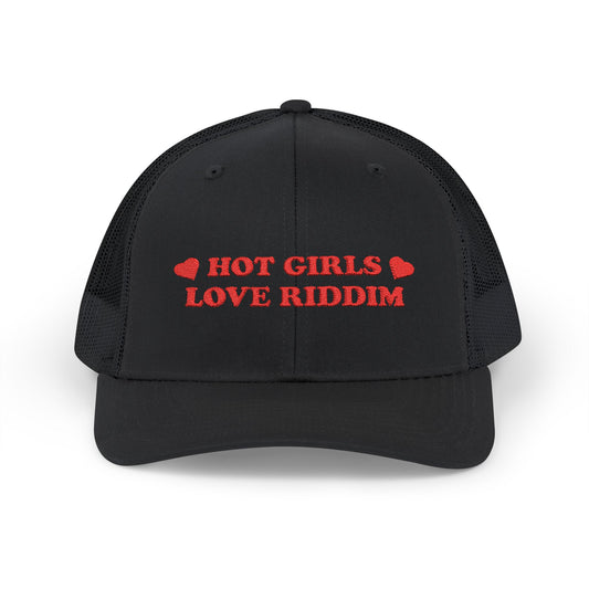 Copy of HOT GIRLS LOVE RIDDIM TRUCKER HAT