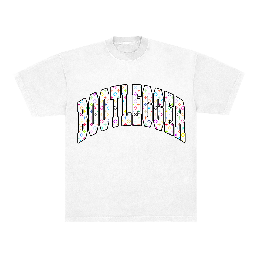 BOOTLEGGER CHARM TEE - WHITE