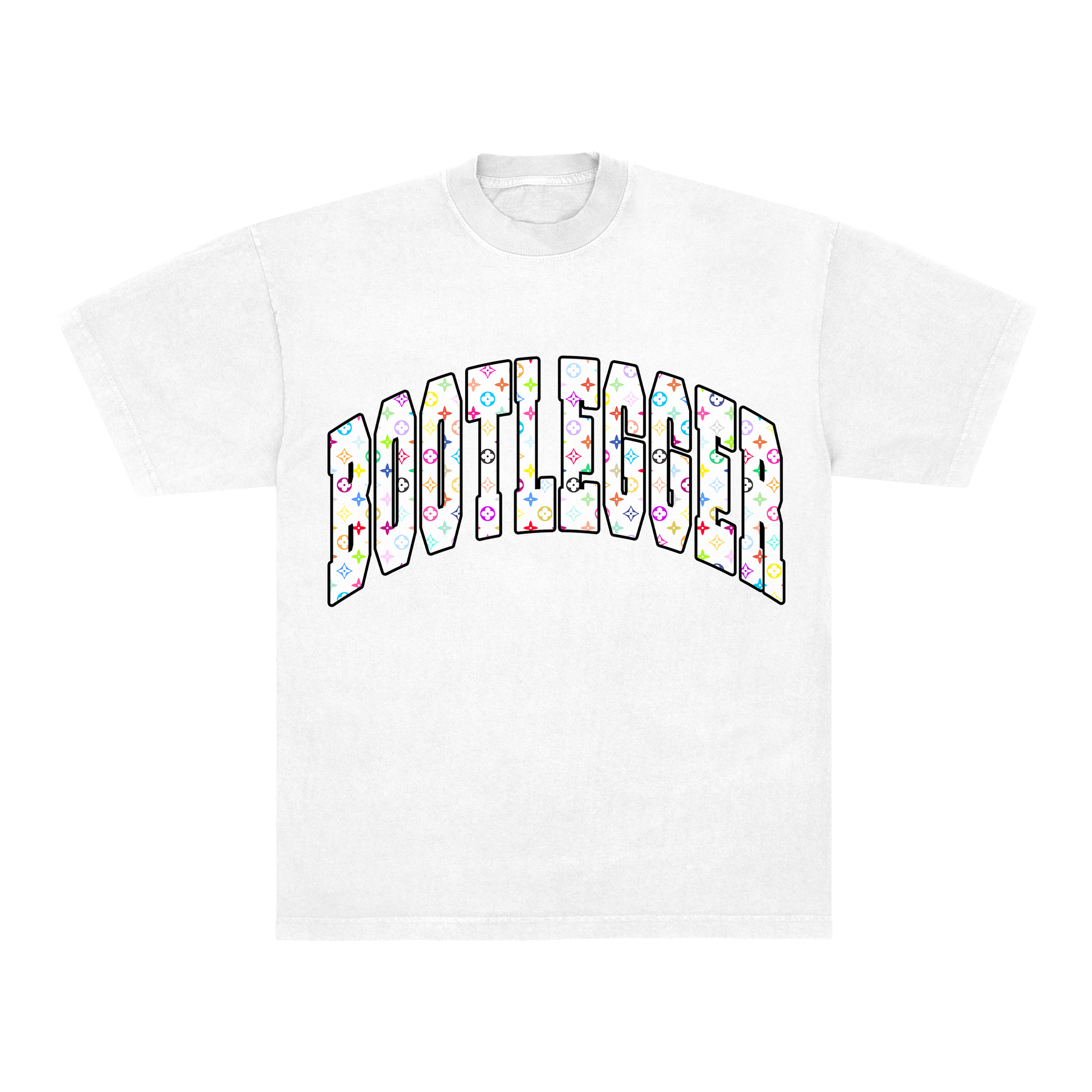 BOOTLEGGER CHARM TEE - WHITE
