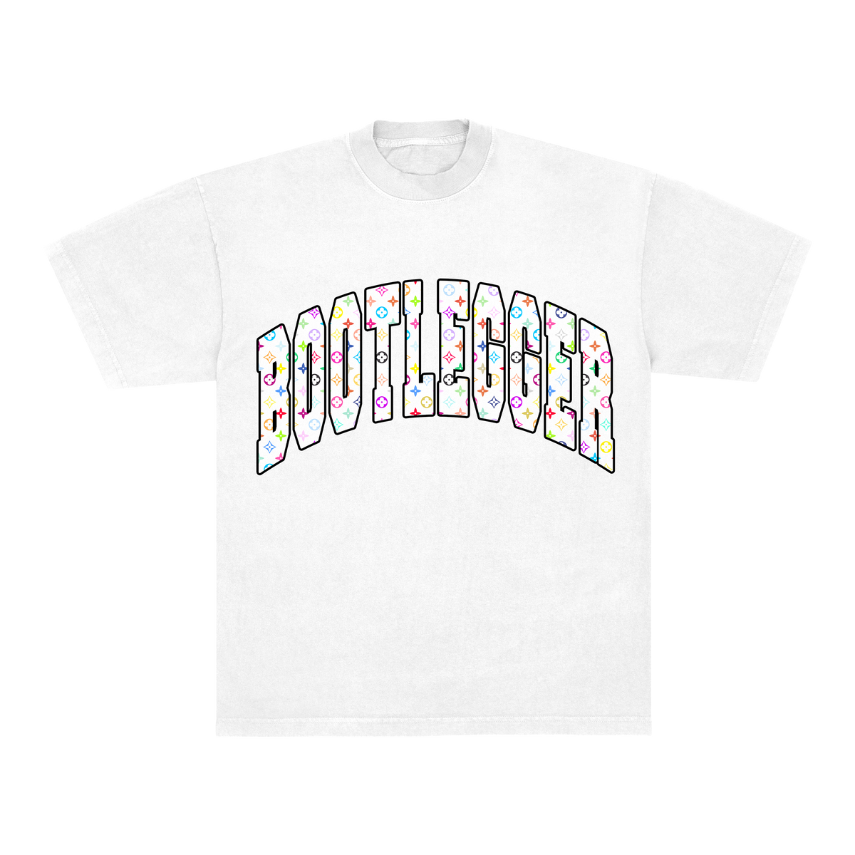 BOOTLEGGER CHARM TEE - WHITE