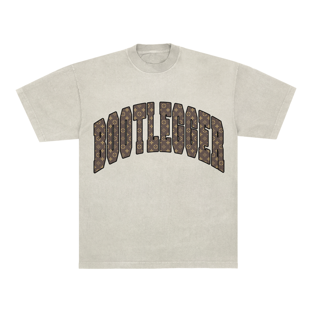 BOOTLEGGER CHARM TEE - CREME
