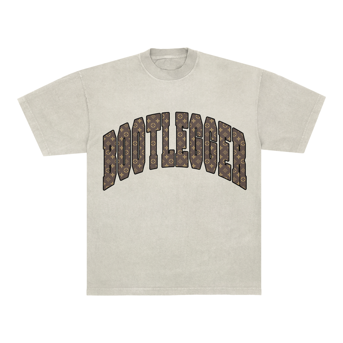 BOOTLEGGER CHARM TEE - CREME