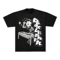 BETTY BOOT TEE - BLACK