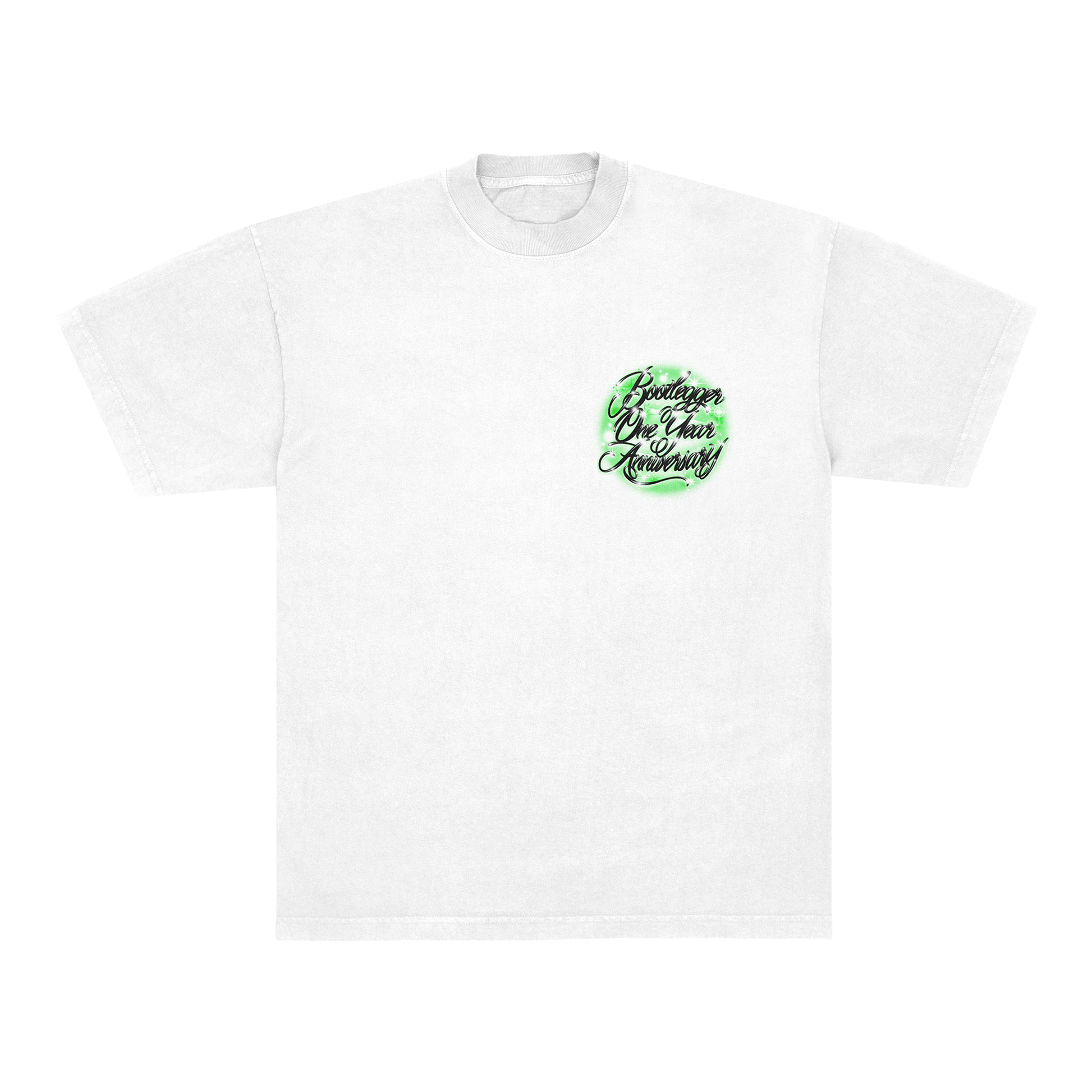 AIRBRUSH ANNIVERSARY TEE - GREEN