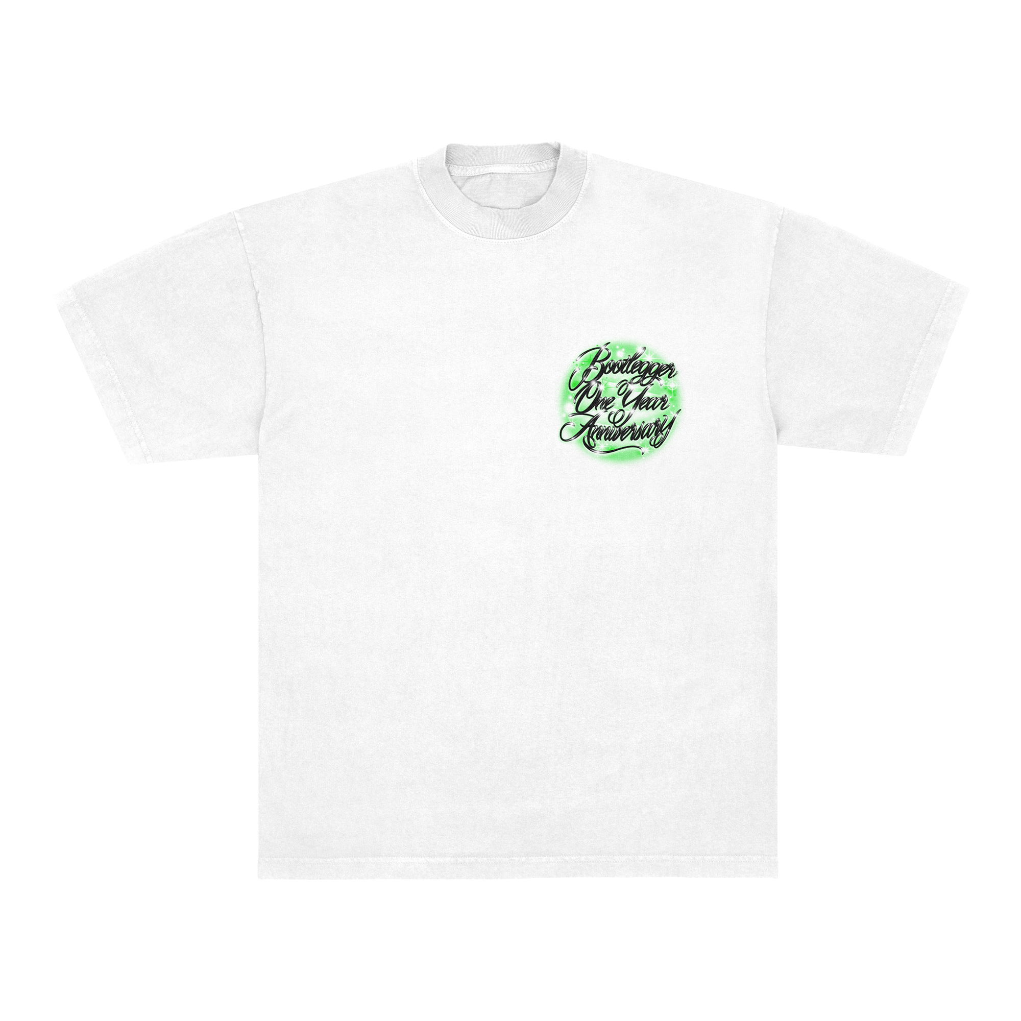 AIRBRUSH ANNIVERSARY TEE - GREEN