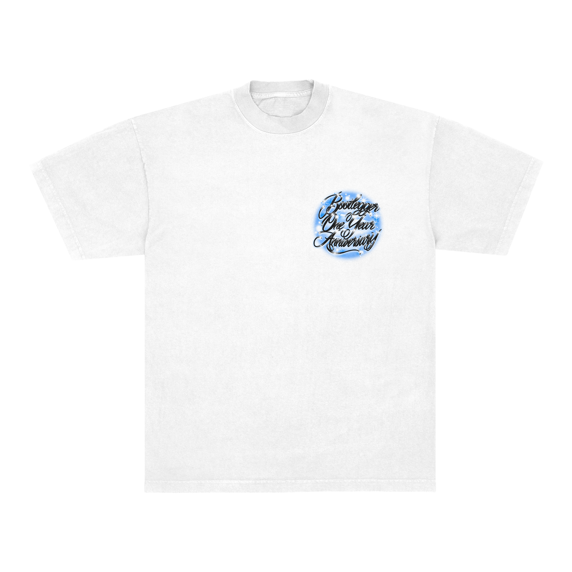 AIRBRUSH ANNIVERSARY TEE - BLUE