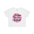 AIRBRUSH ANNIVERSARY CROP TOP - PINK