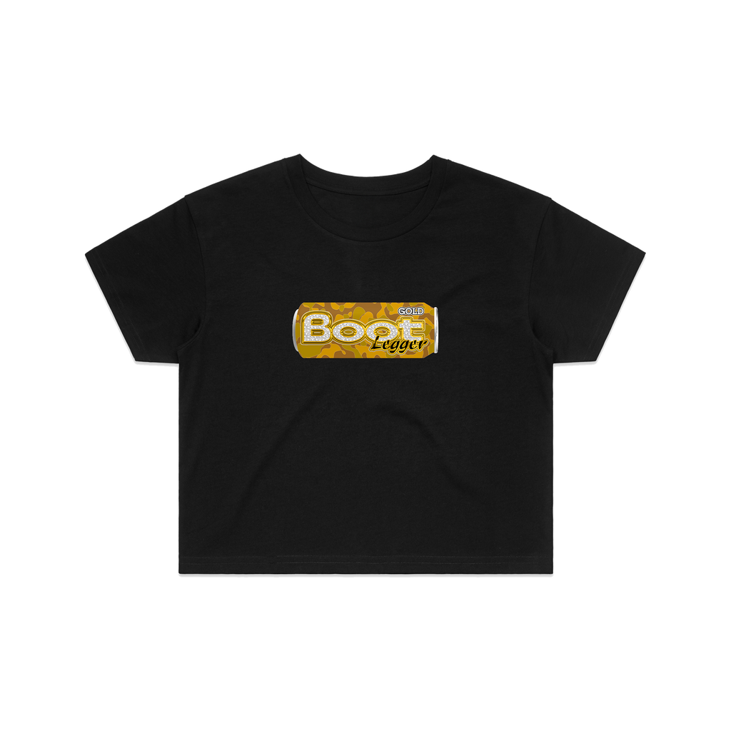 FOUR LOKO CROP TOP - GOLD
