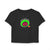 WHEEL THAT BABY TEE [GREEN/WHITE] BLACK