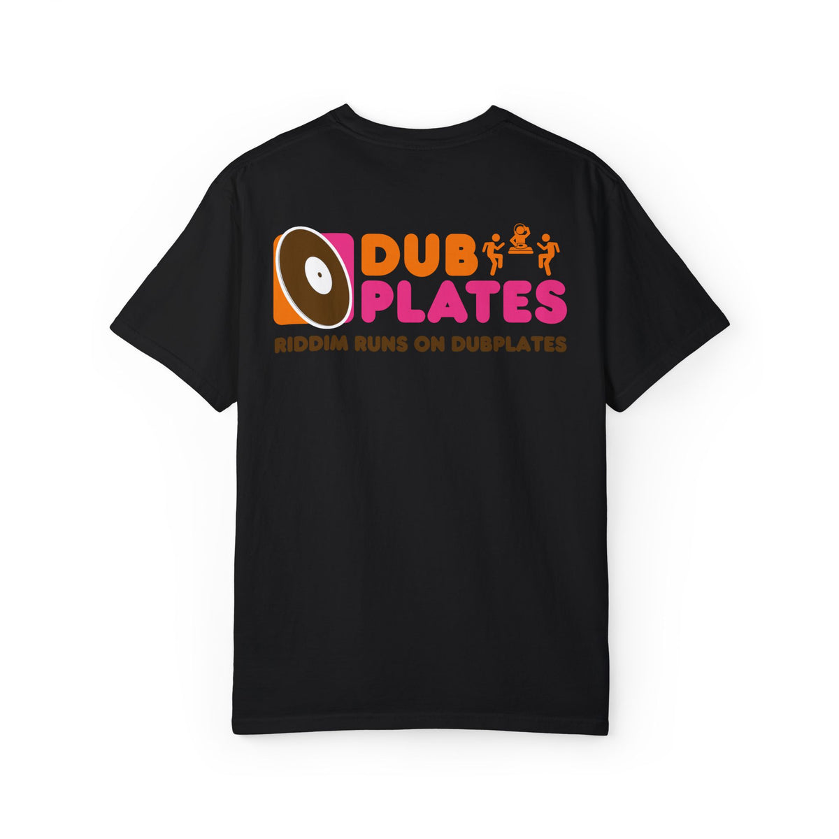 DUNKIN DUBPLATES TEE BLACK